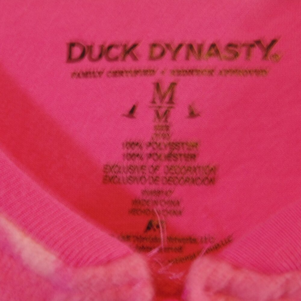 DUCK DYNASTY Footed Pajamas PINK CAMO Costume UNION SUIT size Medium - Picture 3 of 6